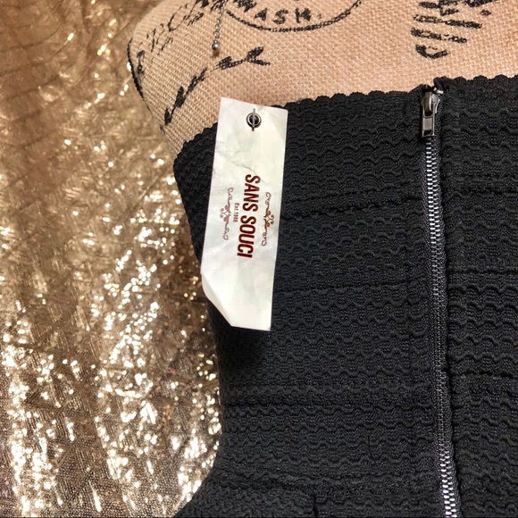 NWT Sams Souci Scuba Bandage Skater Dress - Picture 5 of 5